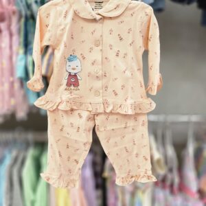 Baby Night Suit – Cotton Sleepwear Set