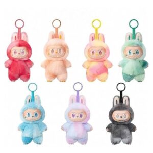 LABUBU | Cute Monster labubu doll | Soft & Cuddly Doll with Metal Ring | labubu doll | Random Design Action Figures Multi Color | labubu blind box ( Random Color - PACK OF 1 )
