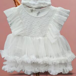 BB FROCK WHITE