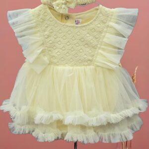 BB FROCK VANILLA