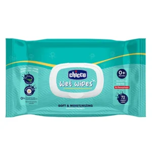 Chicco Wet Wipes with Fliptop - 72 Wipes